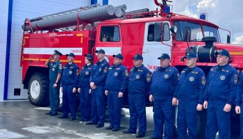 ​В Советском районе открыли новое пожарное депо