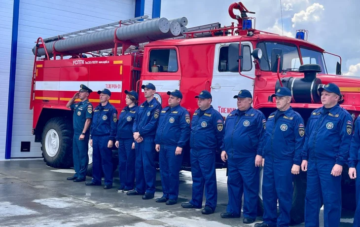 ​В Советском районе открыли новое пожарное депо
